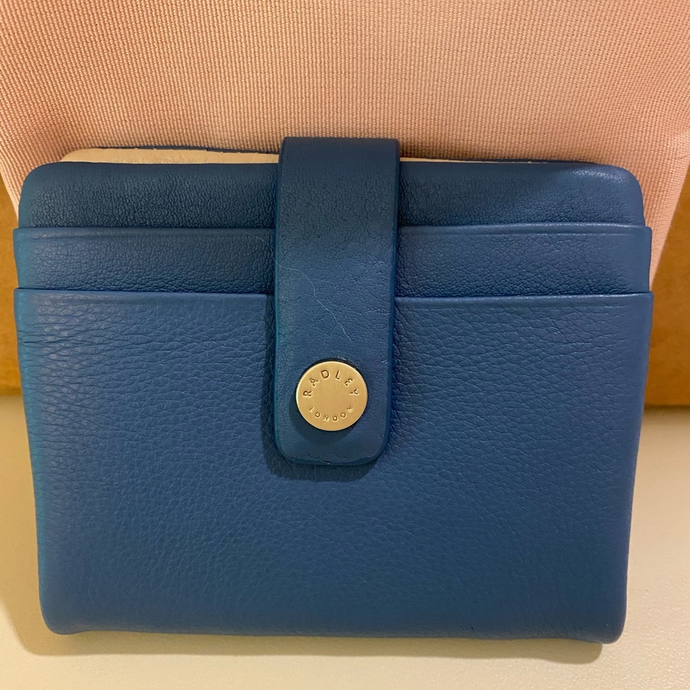 Coleman Street Indigo Blue Small Card Holder